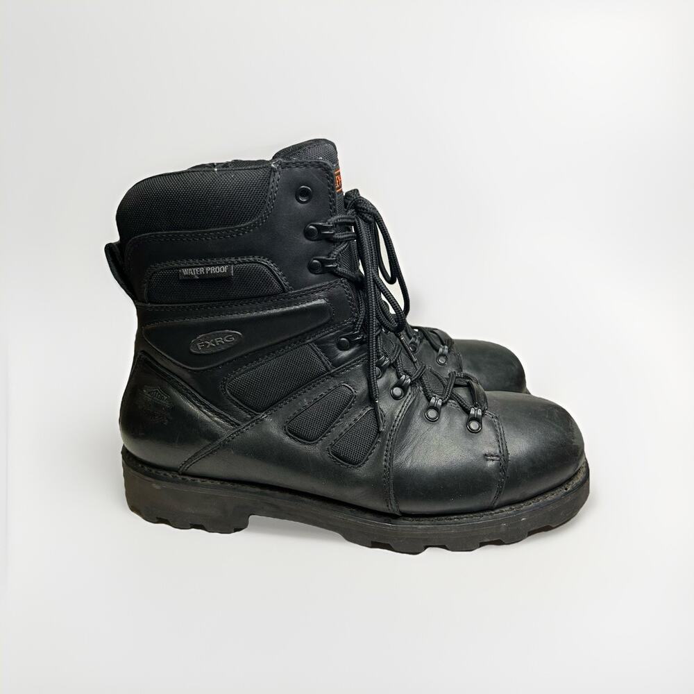 Harley-Davidson Mens FXRG-3 Waterproof Black Leather Riding Boots D98304 size 13